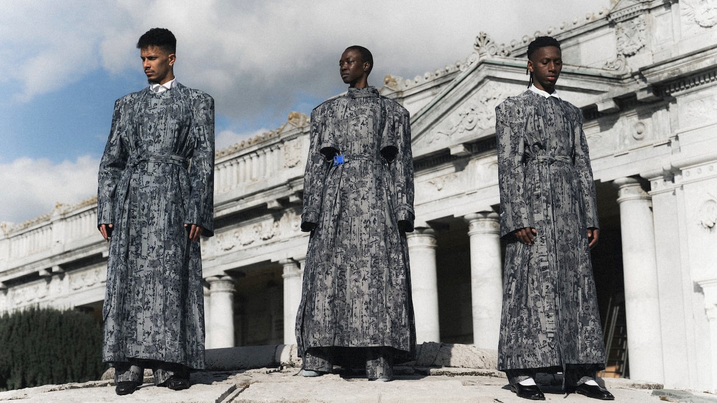 Designer Victor Reginald Bob Abbey-Hart showcases his 2025 collection, entitled ‘Defiants Campaign’, for eponymous label Victor-Hart.