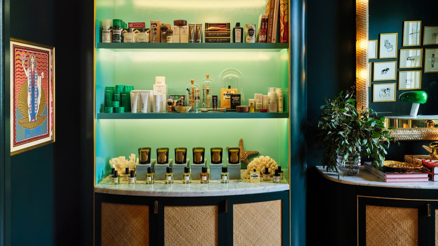 Inside ByGeorge boutique in Hotel Saint Vincent in New Orleans