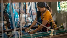 Female worker in Madhya Pradesh, India.