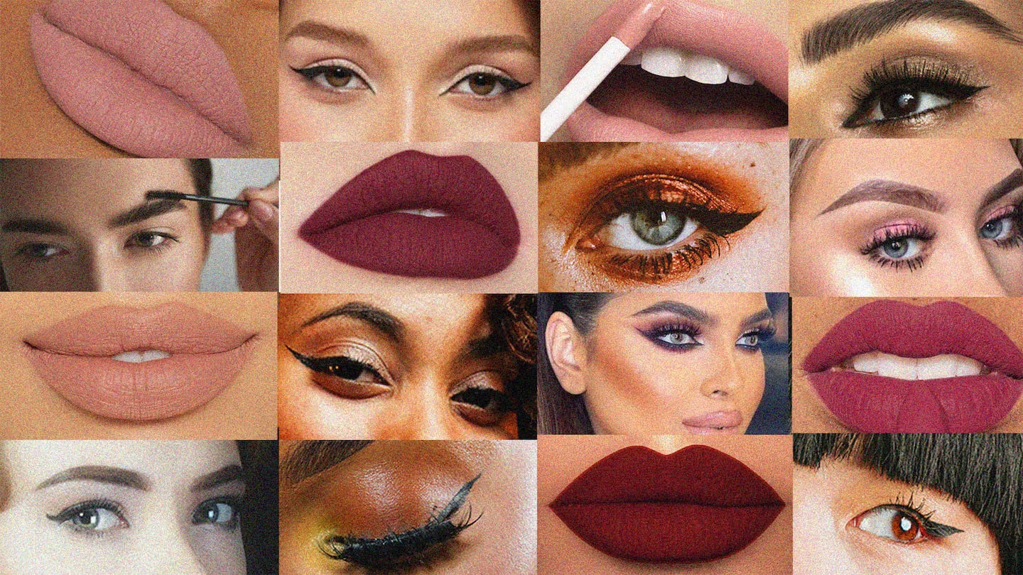 Millennial Cringe makeup