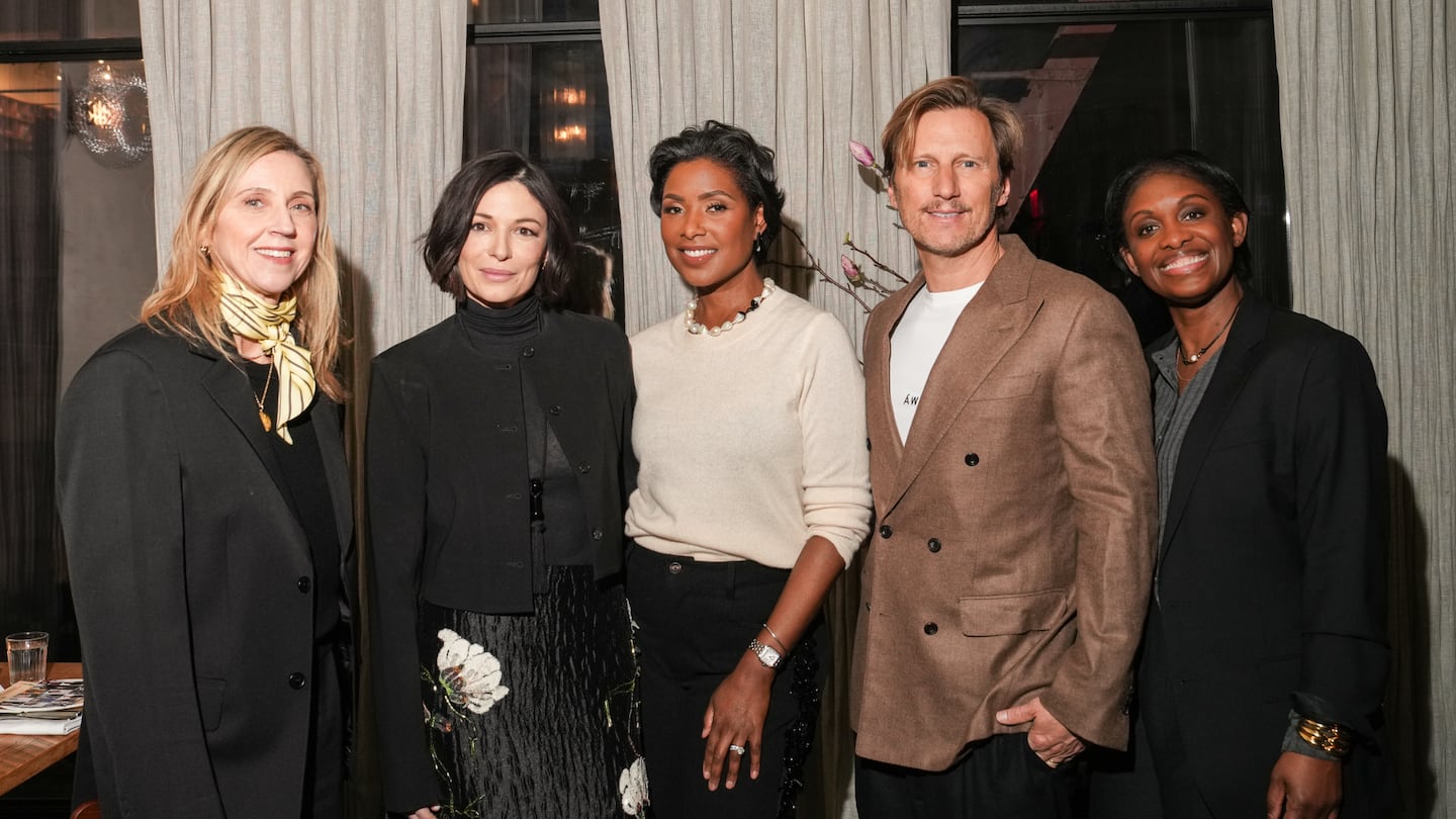 Gena Smith, April Hennig Karras, Felita Harris, Andrew Taylor and Keisha Golding
kick off New York Fashion Week and celebrate the 2026 RaiseFashion masterclass. 

at The Business of Fashion and Vêtir's cocktail at Hotel Chelsea during New York Fashion Week.