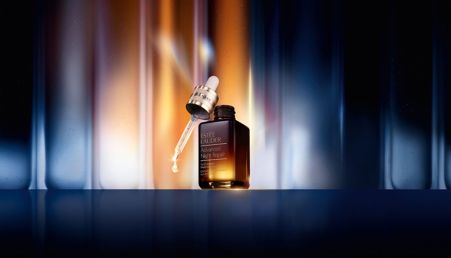 A bottle of serum