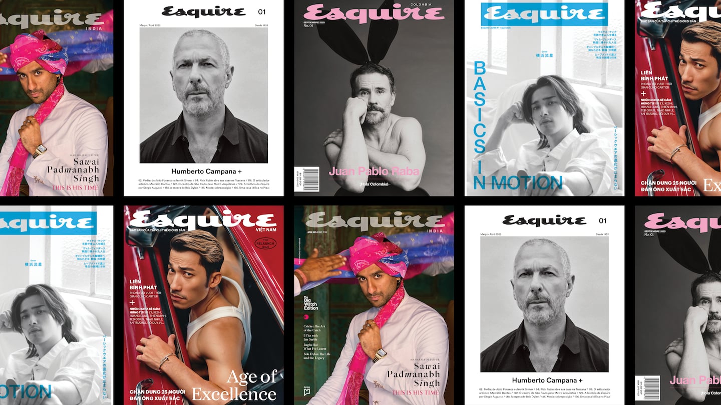 This year alone, Hearst International has launched or relaunched five new editions of Esquire, in Brazil, Japan, India, Vietnam and Colombia.