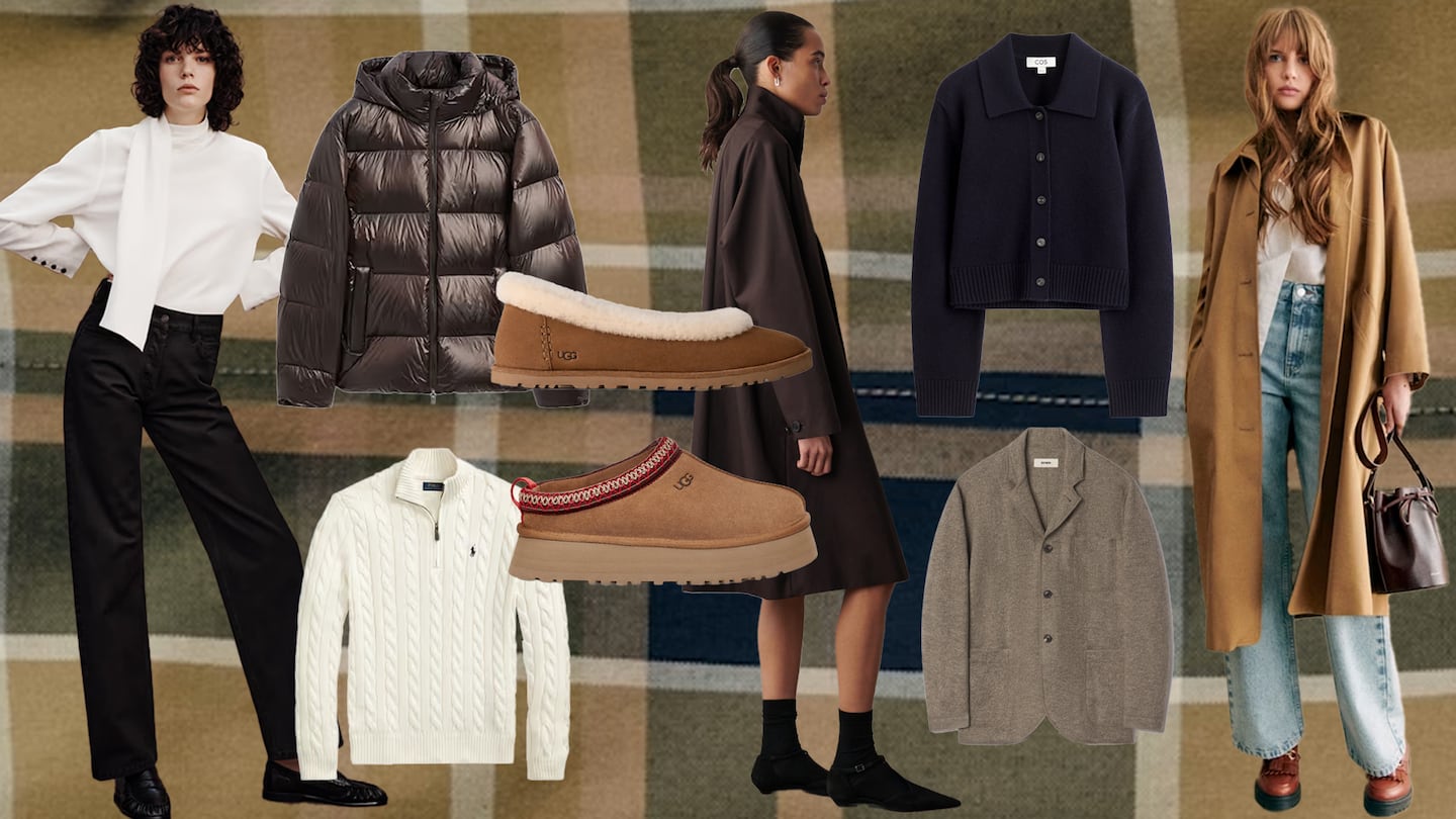 Collage of accessible fashion products
