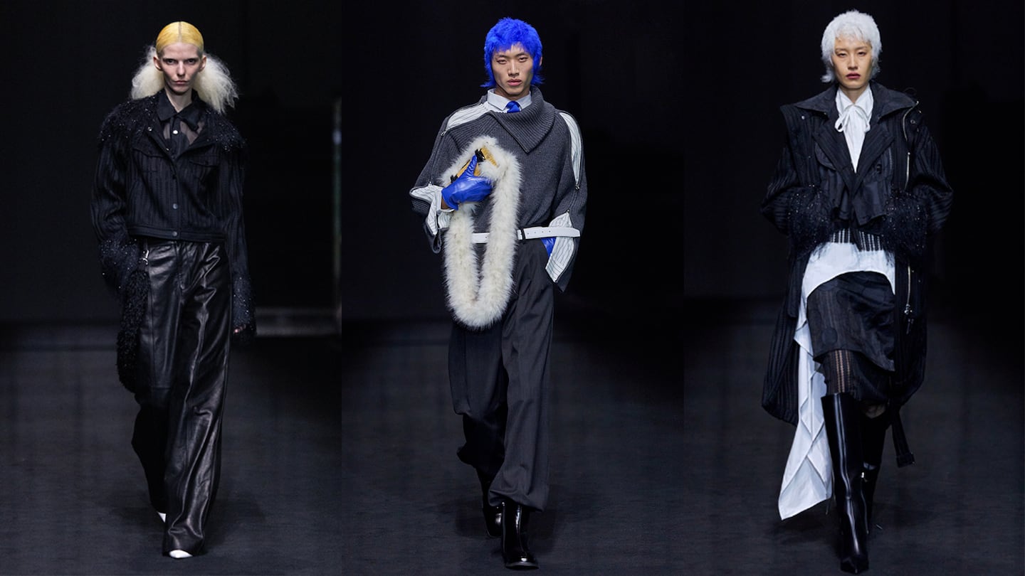Designer Feng Chen Wang marked the 10th anniversary of her namesake brand at Shanghai Fashion Week in March 2026.