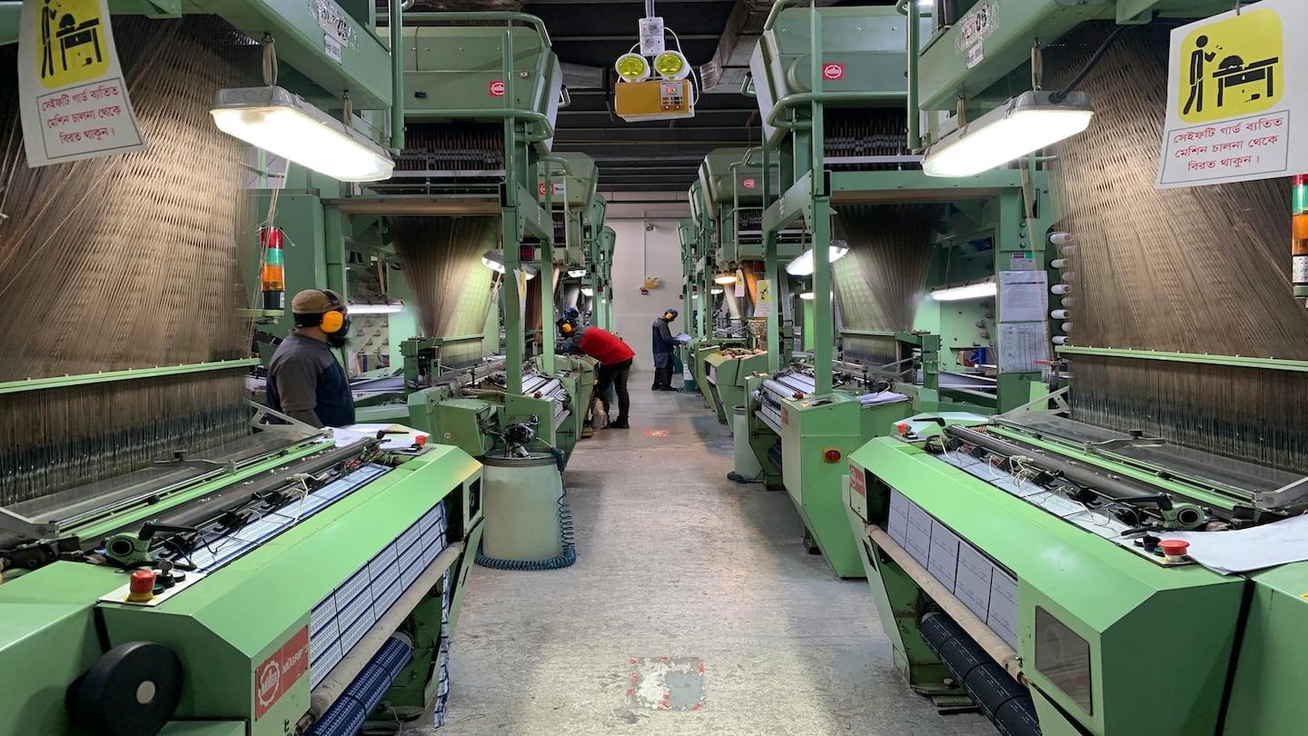 A factory in Bangladesh.